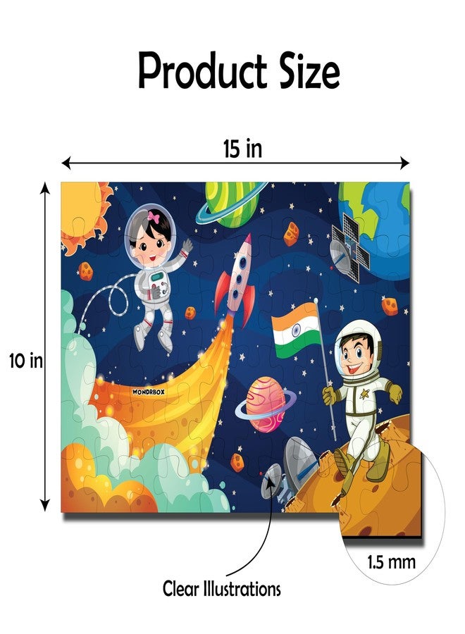 WONDRBOX 60 pcs Space Jigsaw Puzzle Birthday Party Favor and Return Gifts for Kids Ages 5 6 7 8 9 10 11 12 Year Old Boys and Girls - Image 2